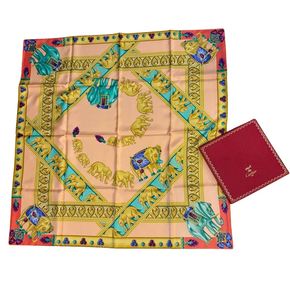 Cartier Silk Scarf NWT